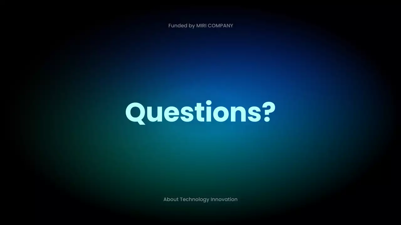 Black Modern Technology Presentation