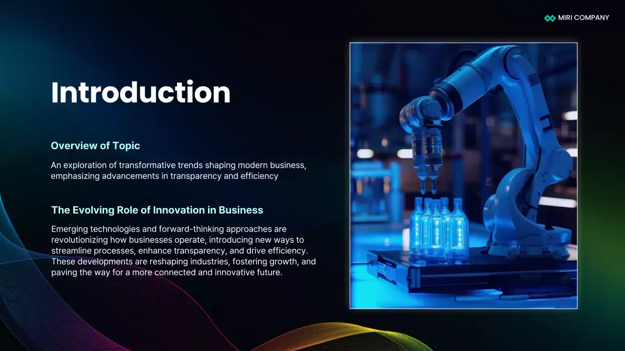 Black Modern Technology Presentation