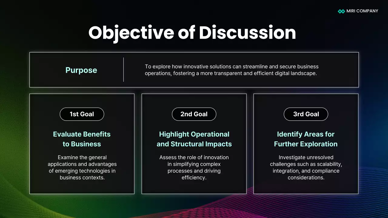 Black Modern Technology Presentation