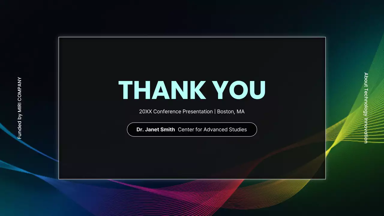 Black Modern Technology Presentation