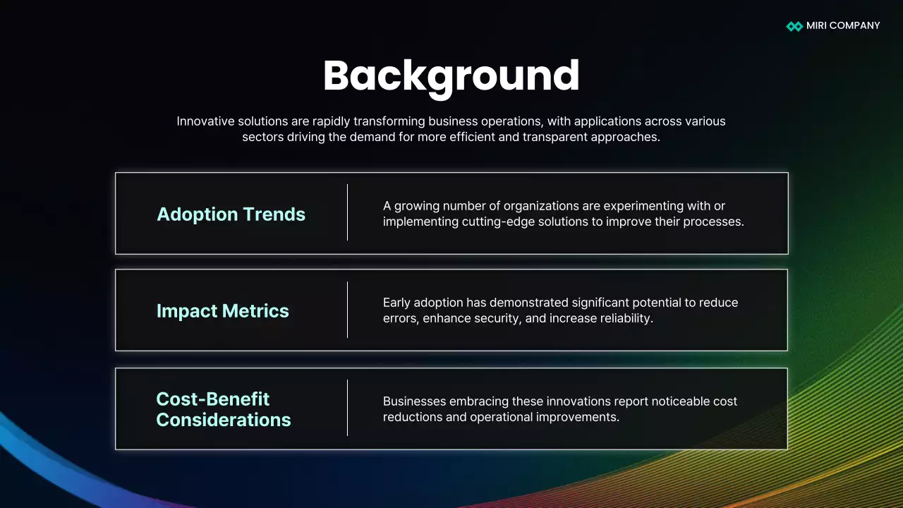 Black Modern Technology Presentation