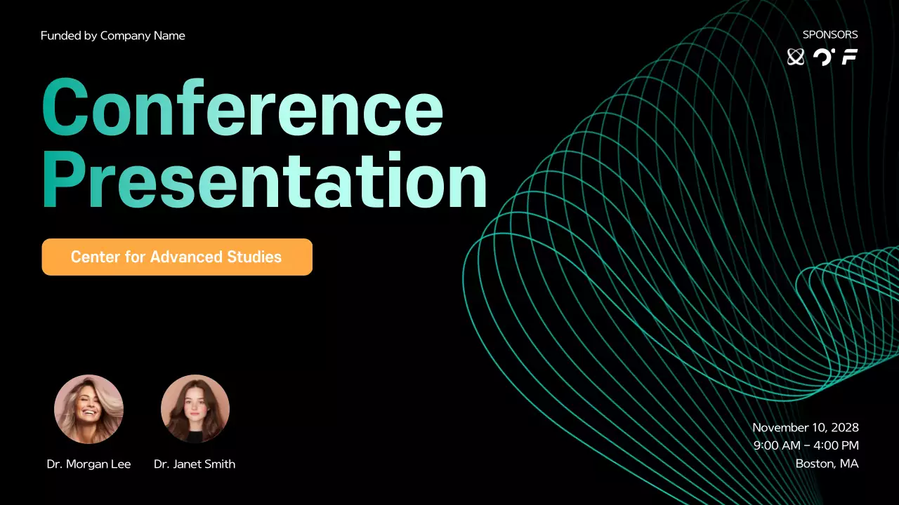 Black Modern Business Presentation