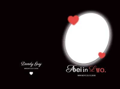 Schwarz Einfache Typografie Design