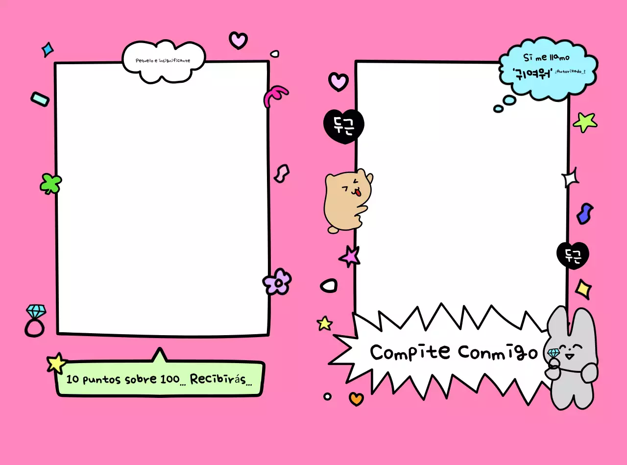 Bonitas notas adhesivas rosas