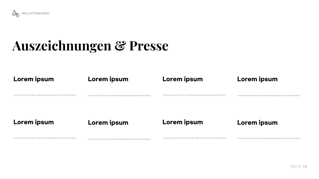 graues minimalistisches Architektur-Portfolio