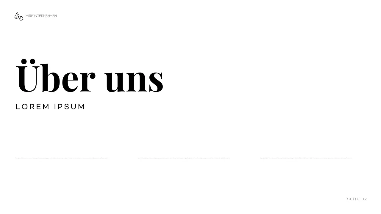 graues minimalistisches Architektur-Portfolio