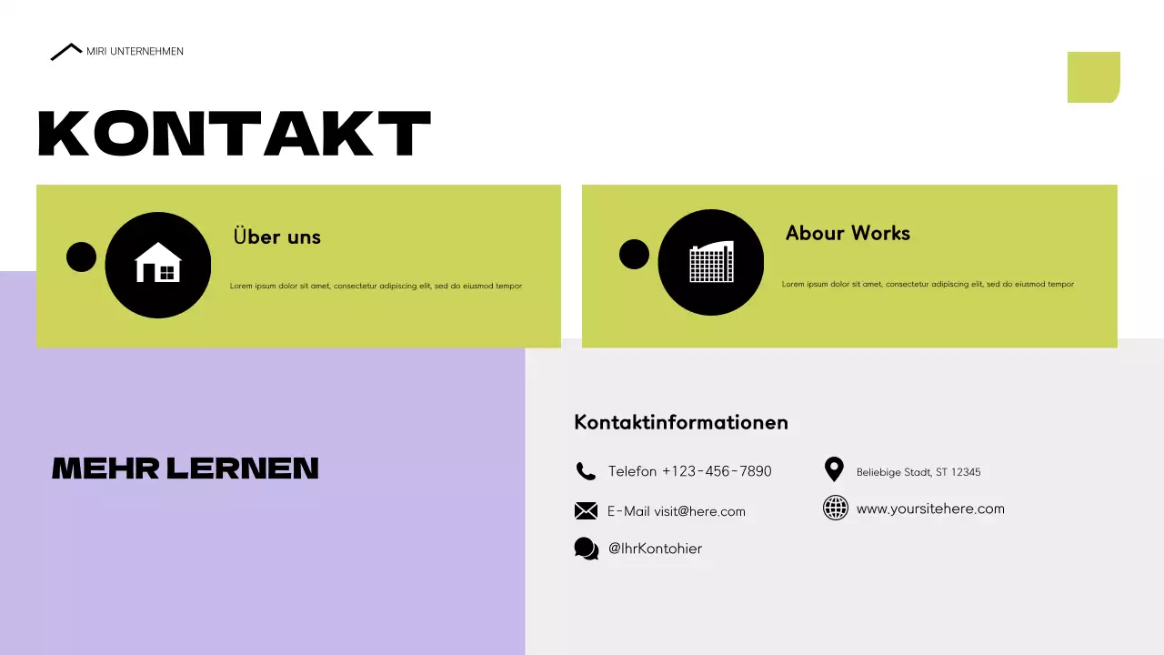 blau moderne architektur portfolio