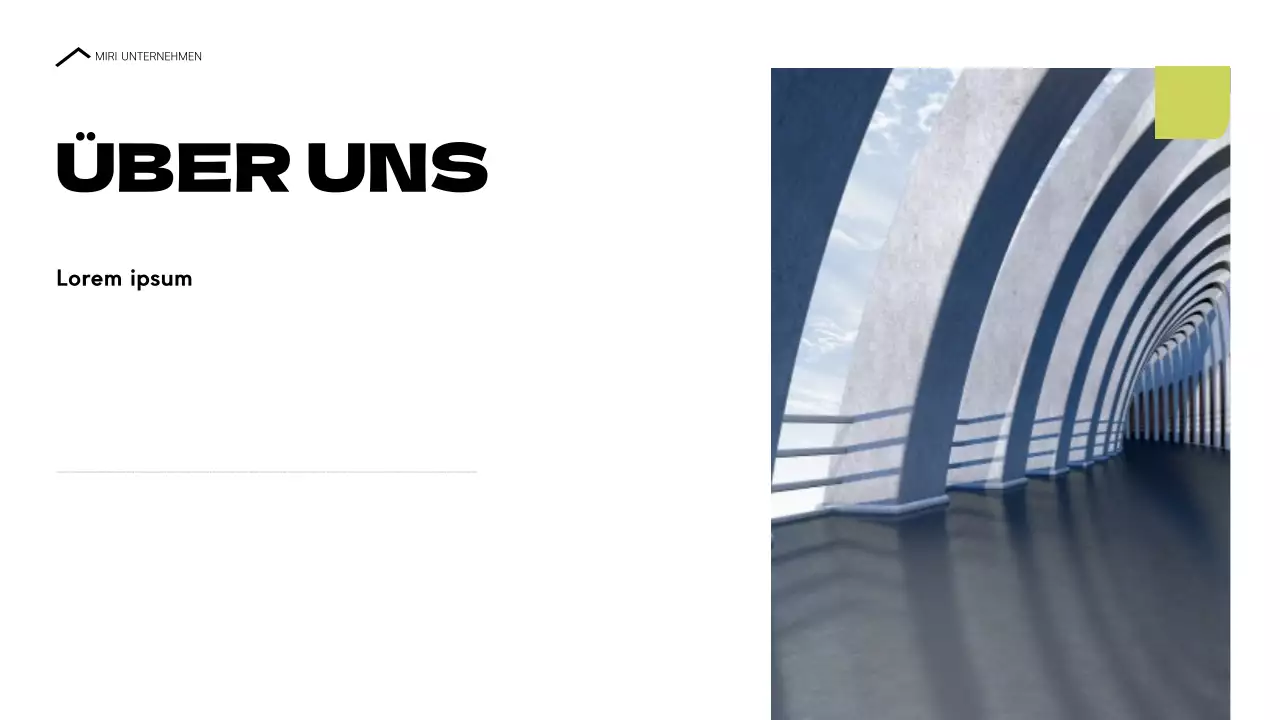 blau moderne architektur portfolio