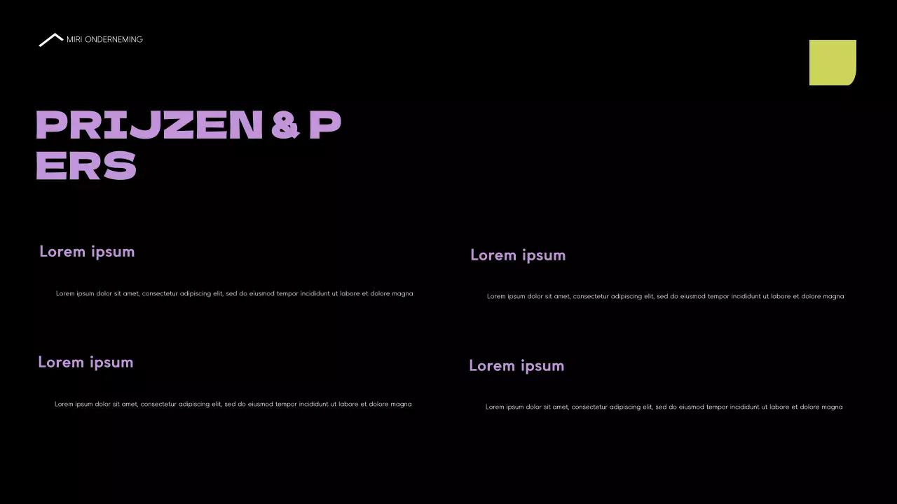 portfolio blauwe moderne architectuur