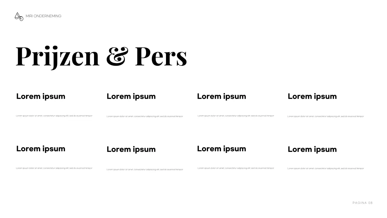 portfolio grijze minimalistische architectuur