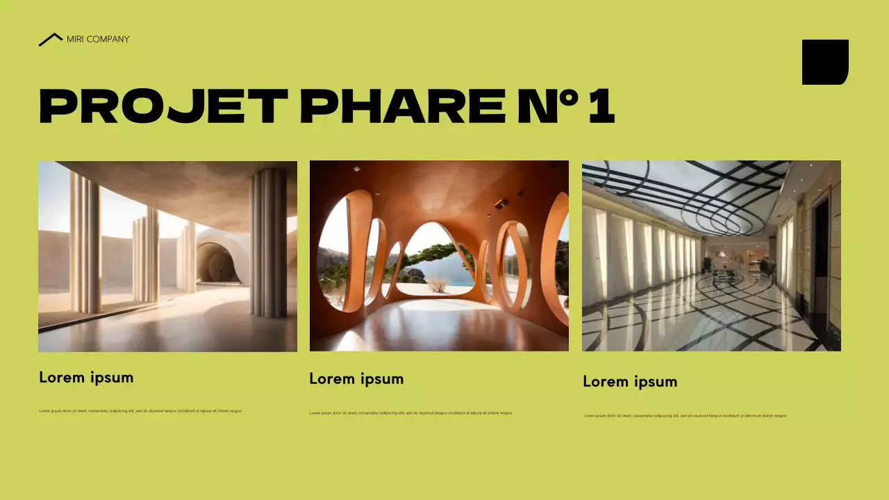 portefeuille d'architecture moderne bleue