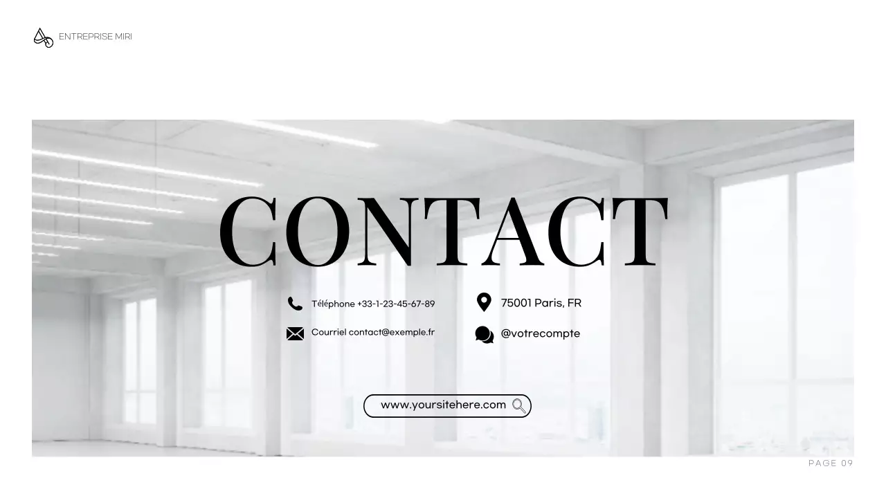 portfolio d'architecture minimaliste grise