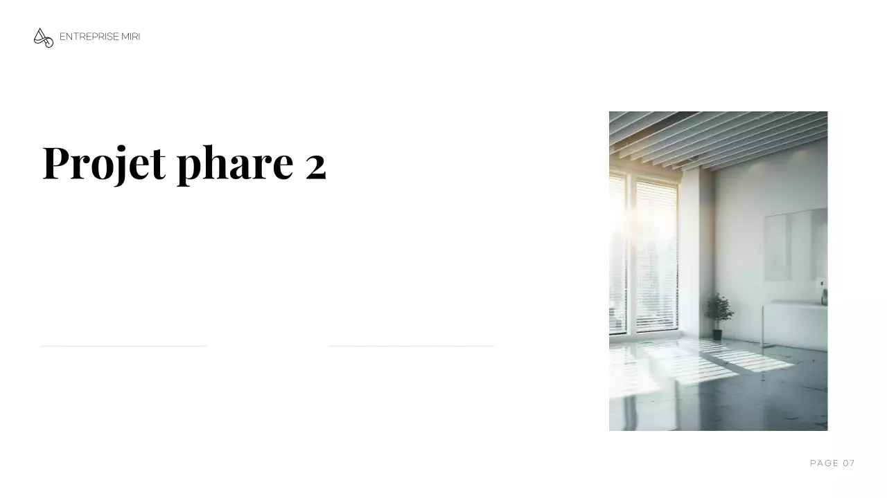 portfolio d'architecture minimaliste grise