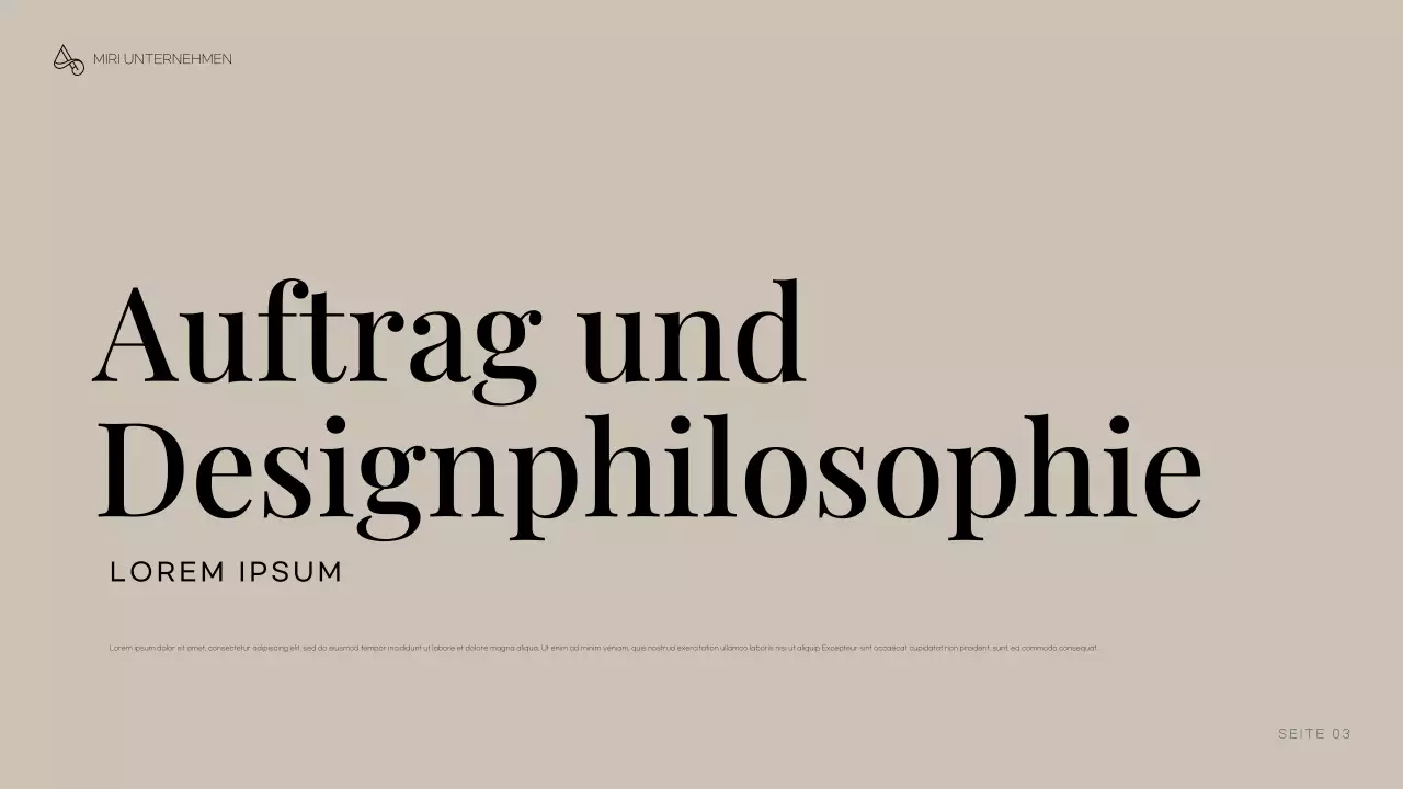 graues minimalistisches Architektur-Portfolio