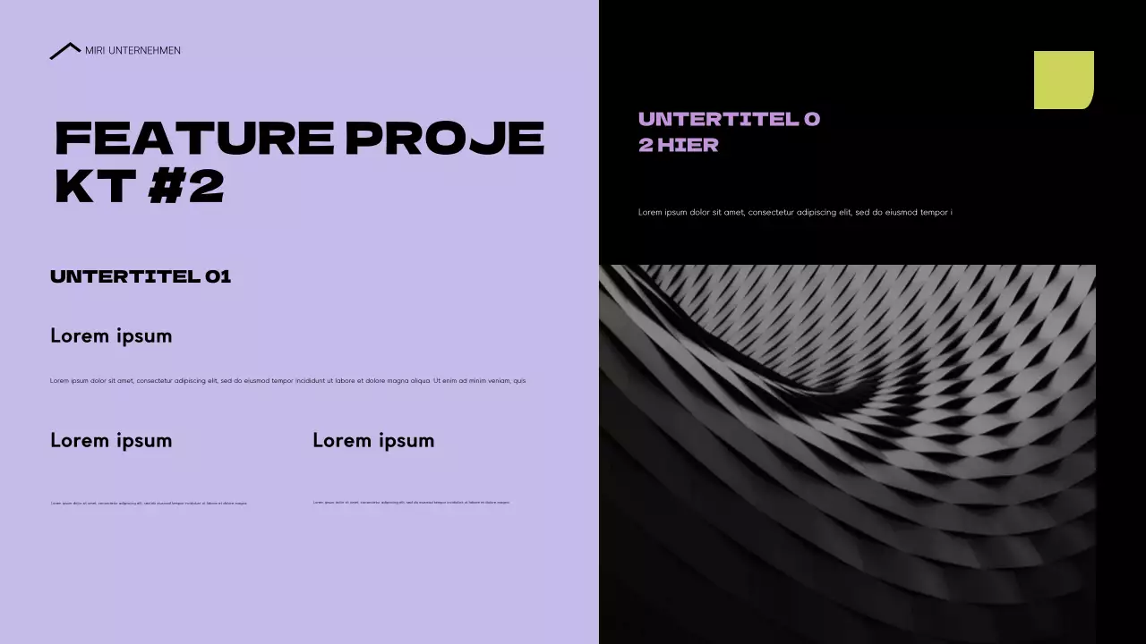 blau moderne architektur portfolio