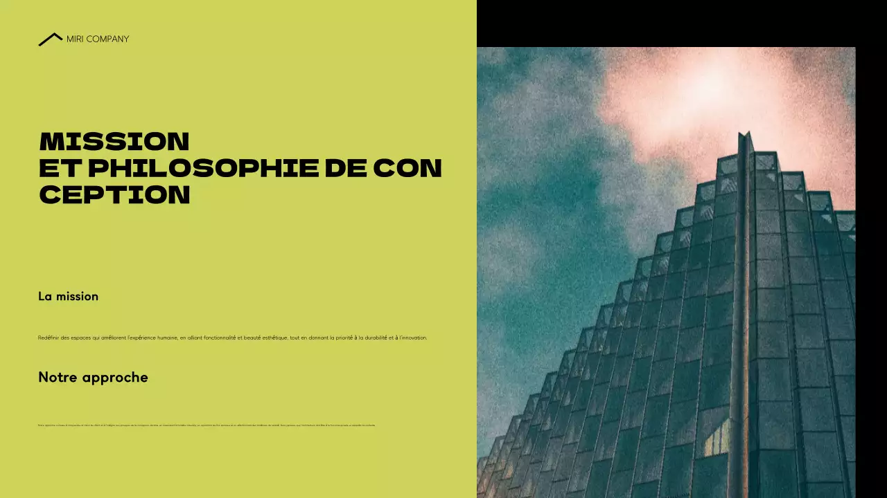 portefeuille d'architecture moderne bleue