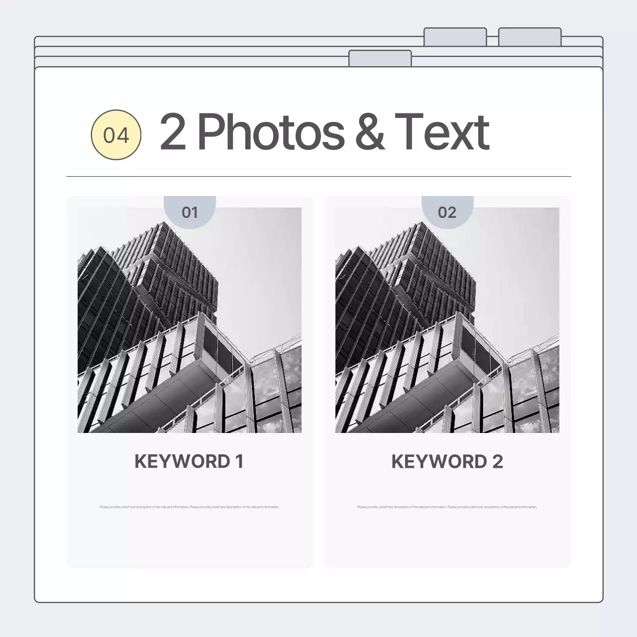 Grey Minimal Business Card Layout Instagram Carousel