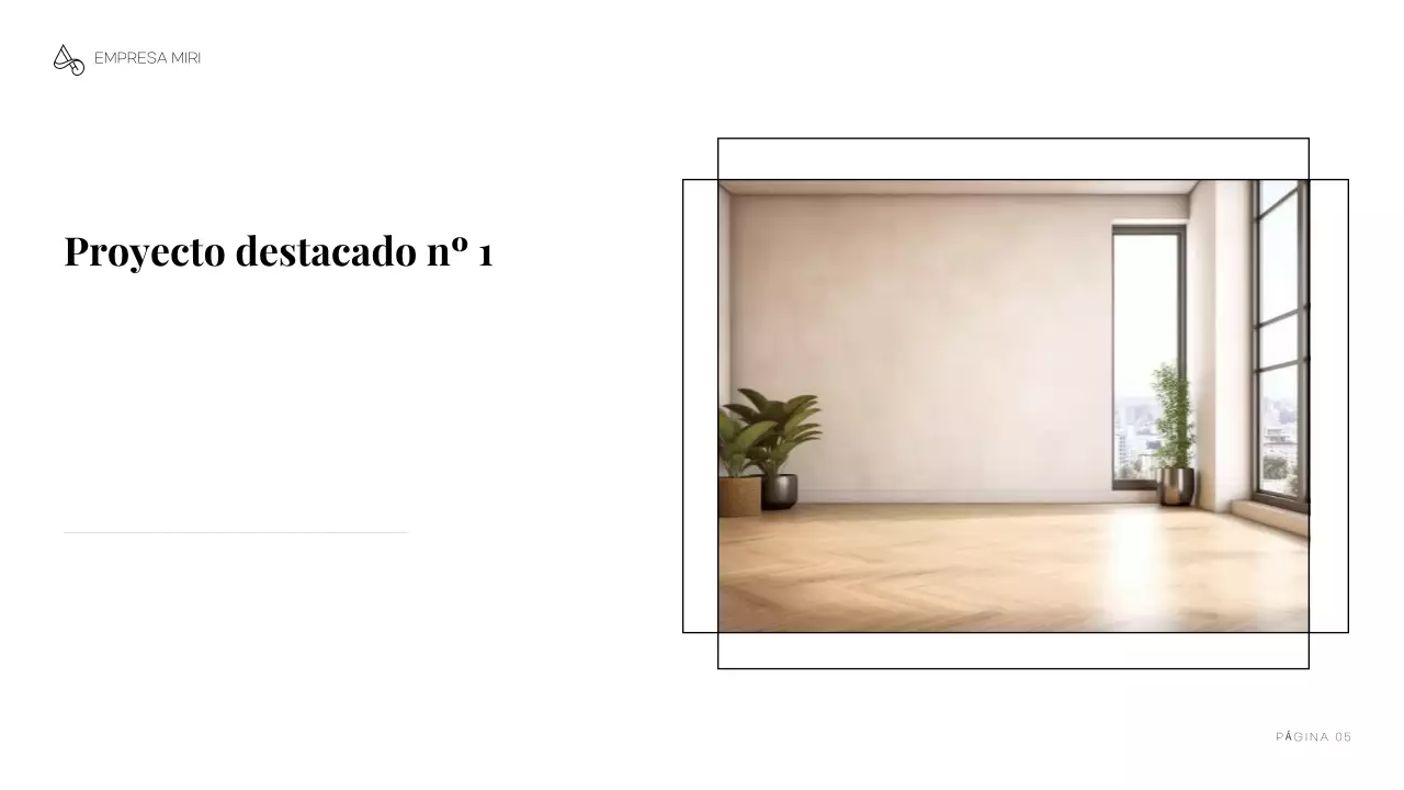 cartera de arquitectura minimalista gris