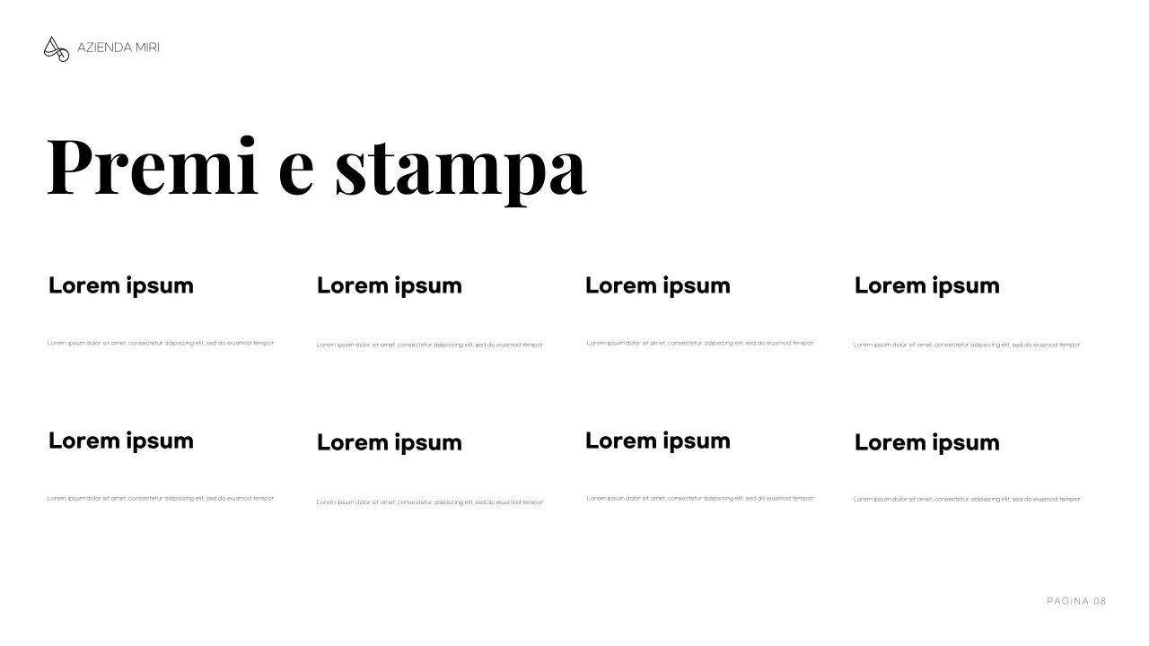 portfolio di architettura minimalista grigia