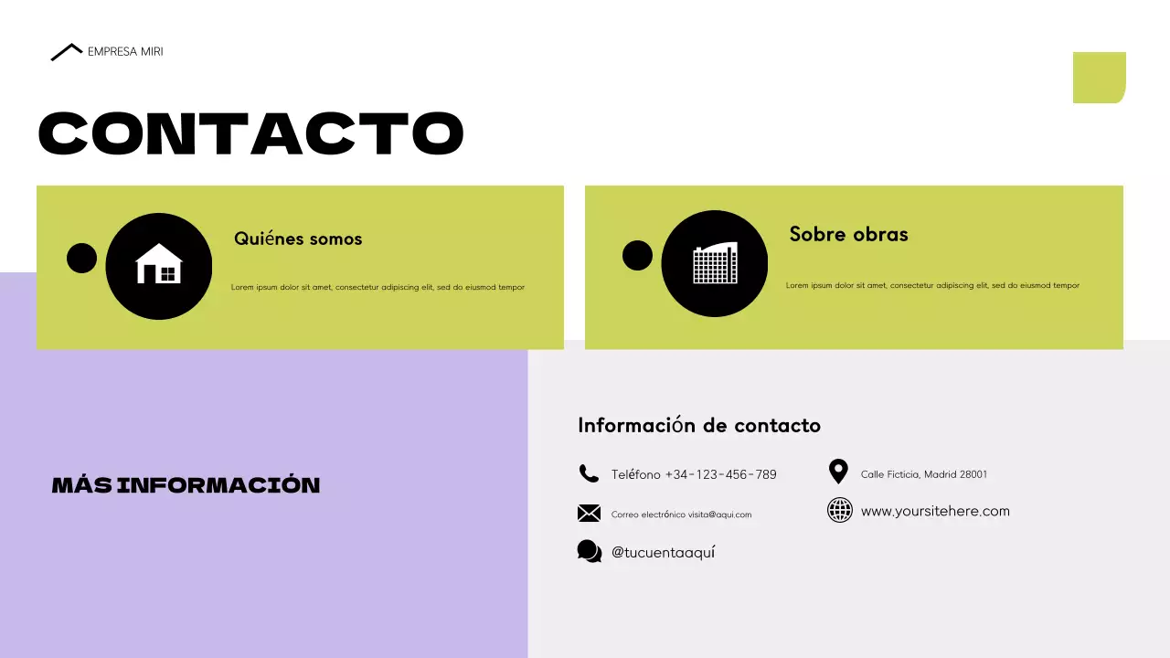 cartera de arquitectura moderna azul