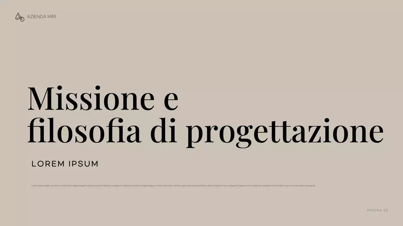 portfolio di architettura minimalista grigia