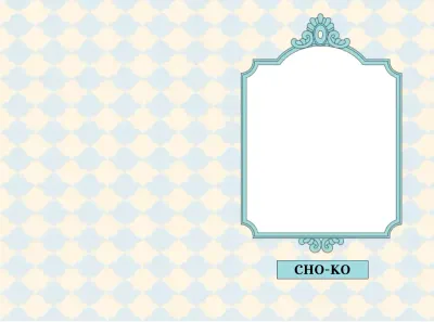 Portafoto con design vintage alla menta