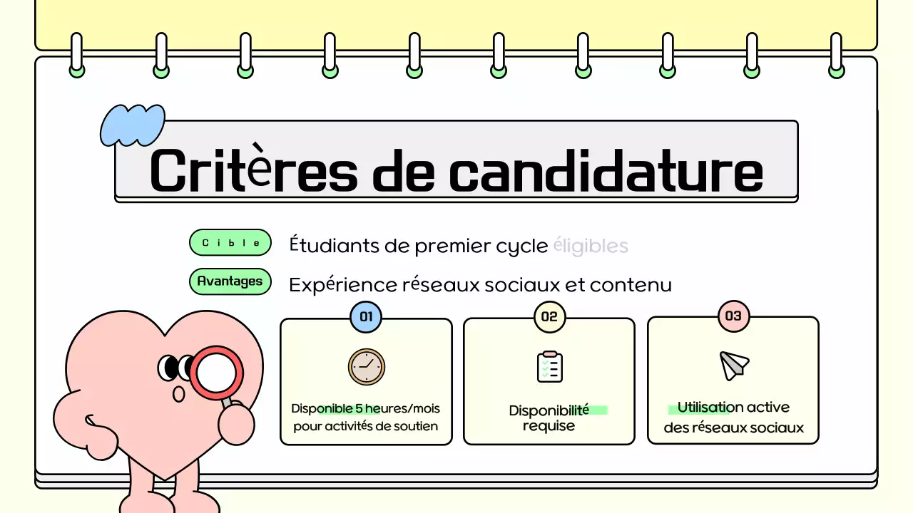 Promouvoir le recrutement de supporters en jaune