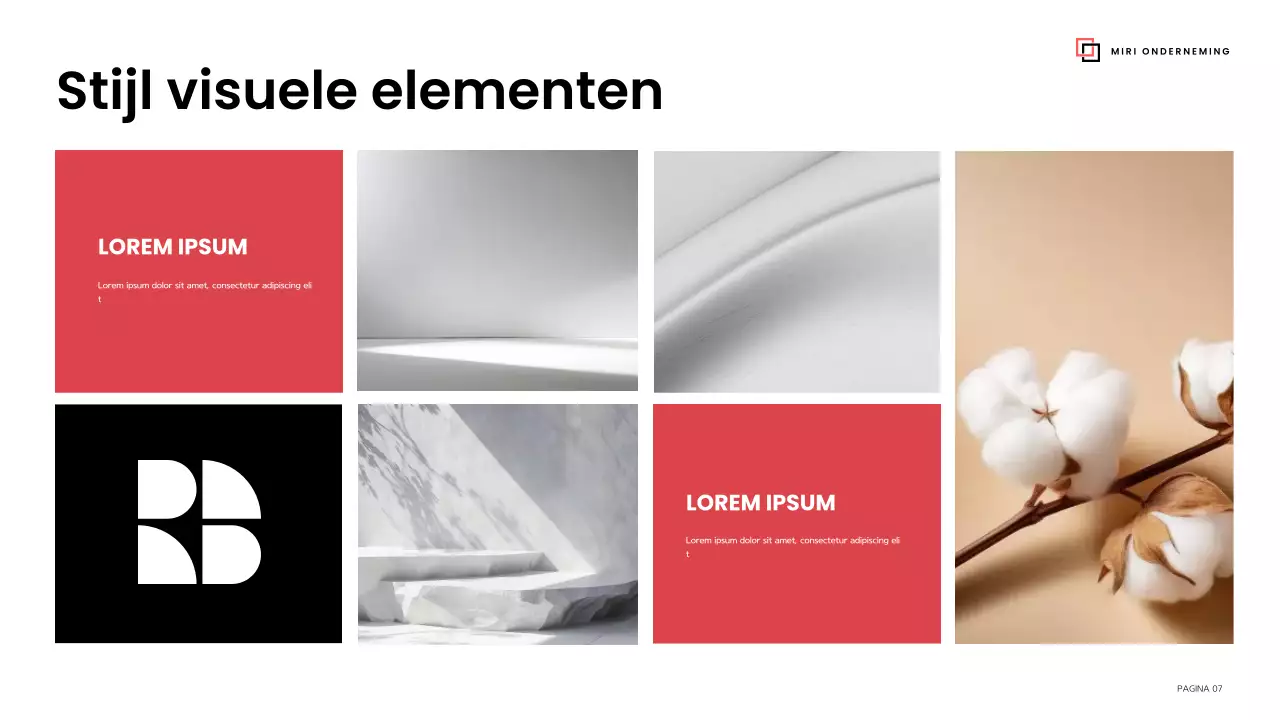 richtlijn zwart modern merk