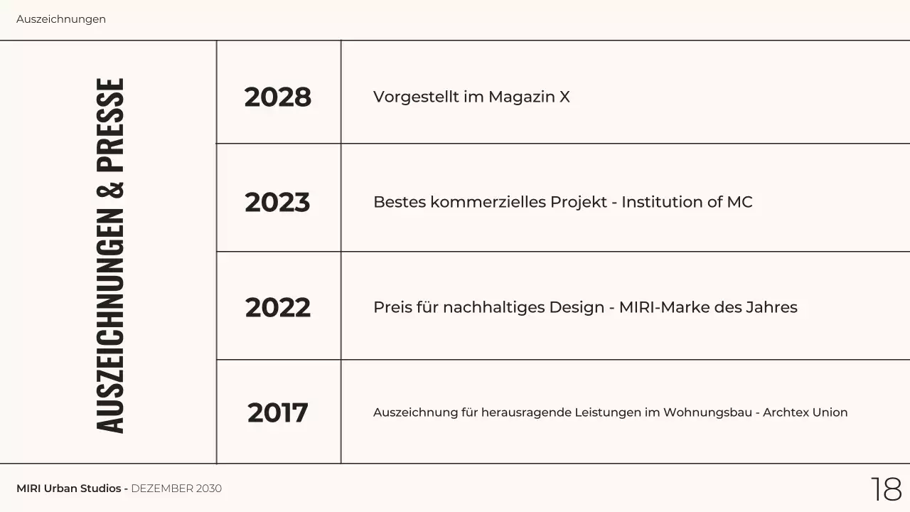 grau monochrom moderne Architektur Portfolio Präsentation