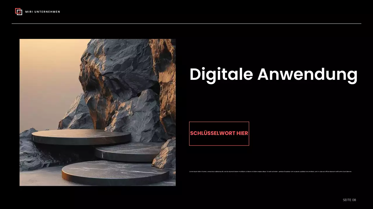 black modern brand Leitfaden