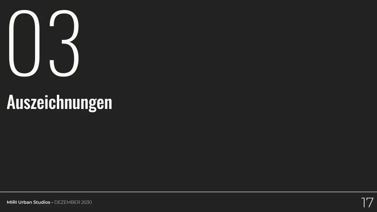 grau monochrom moderne Architektur Portfolio Präsentation