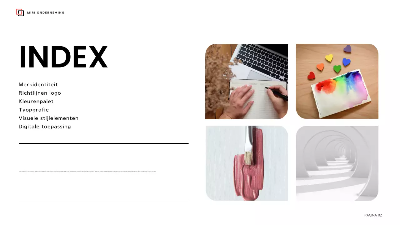 richtlijn zwart modern merk