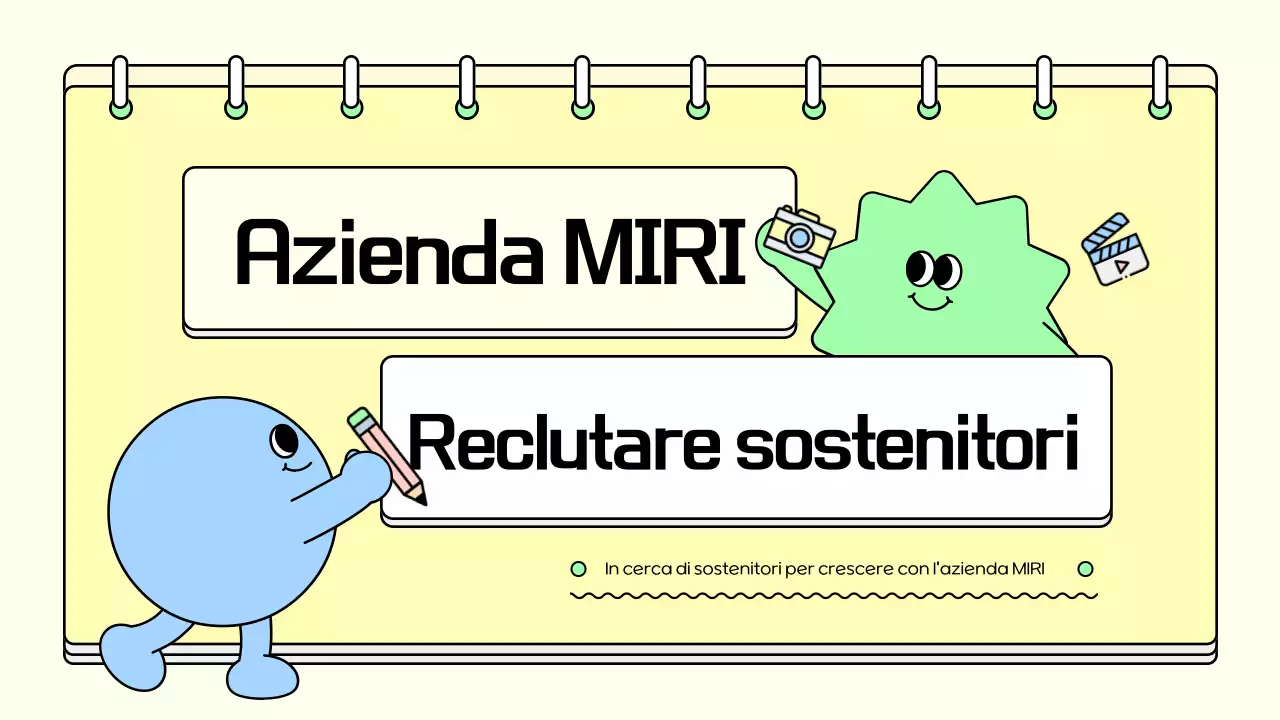 Promuovere il reclutamento di sostenitori in giallo