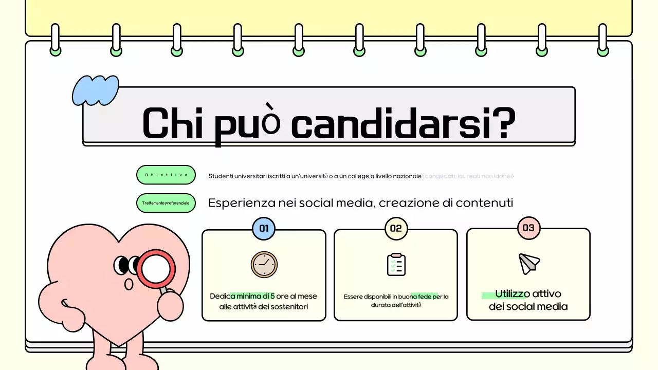 Promuovere il reclutamento di sostenitori in giallo