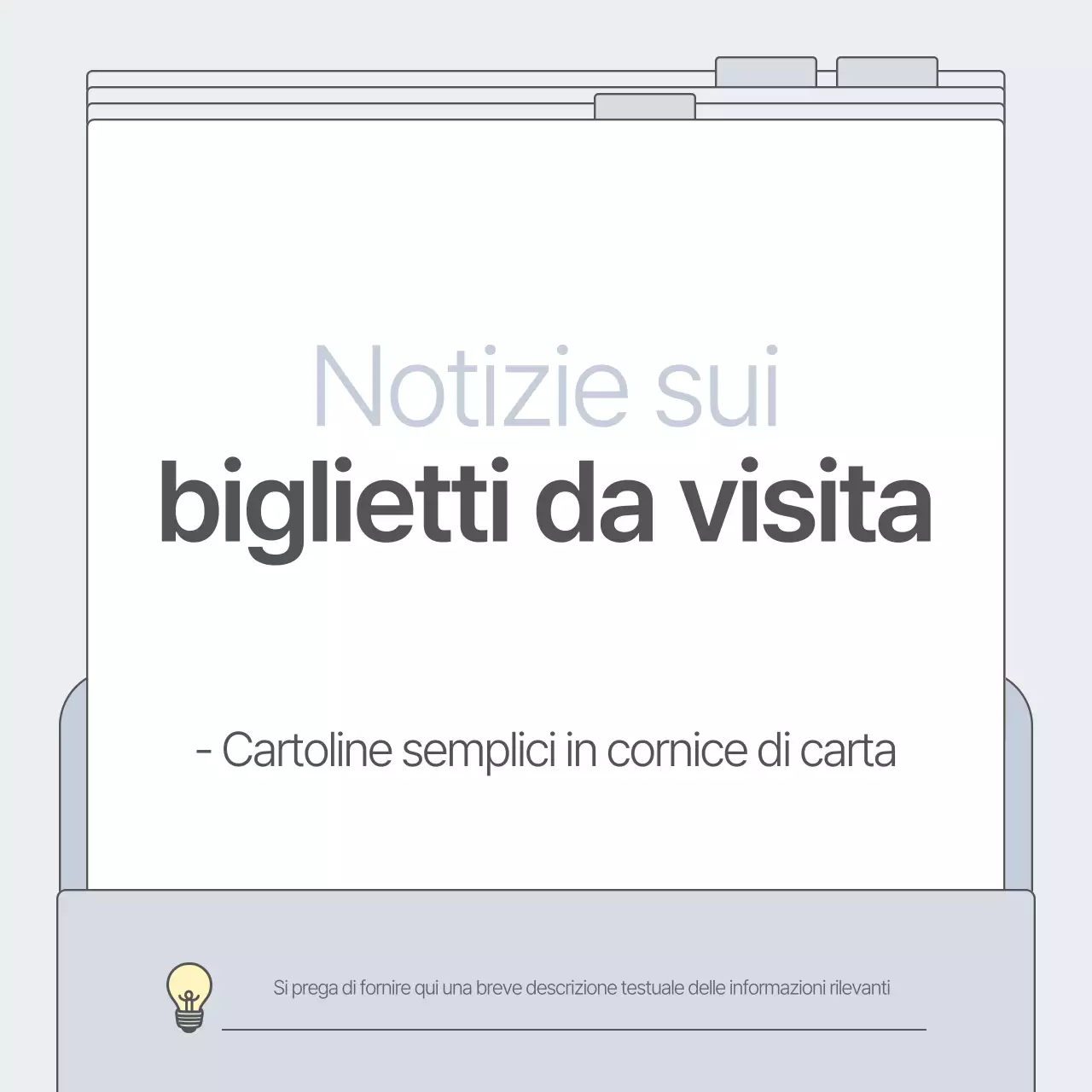 Promuovete la vostra attività in grigio e in modo semplice