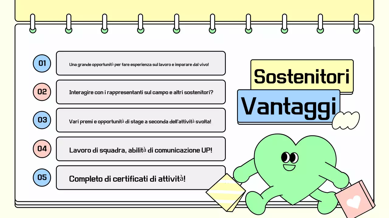 Promuovere il reclutamento di sostenitori in giallo