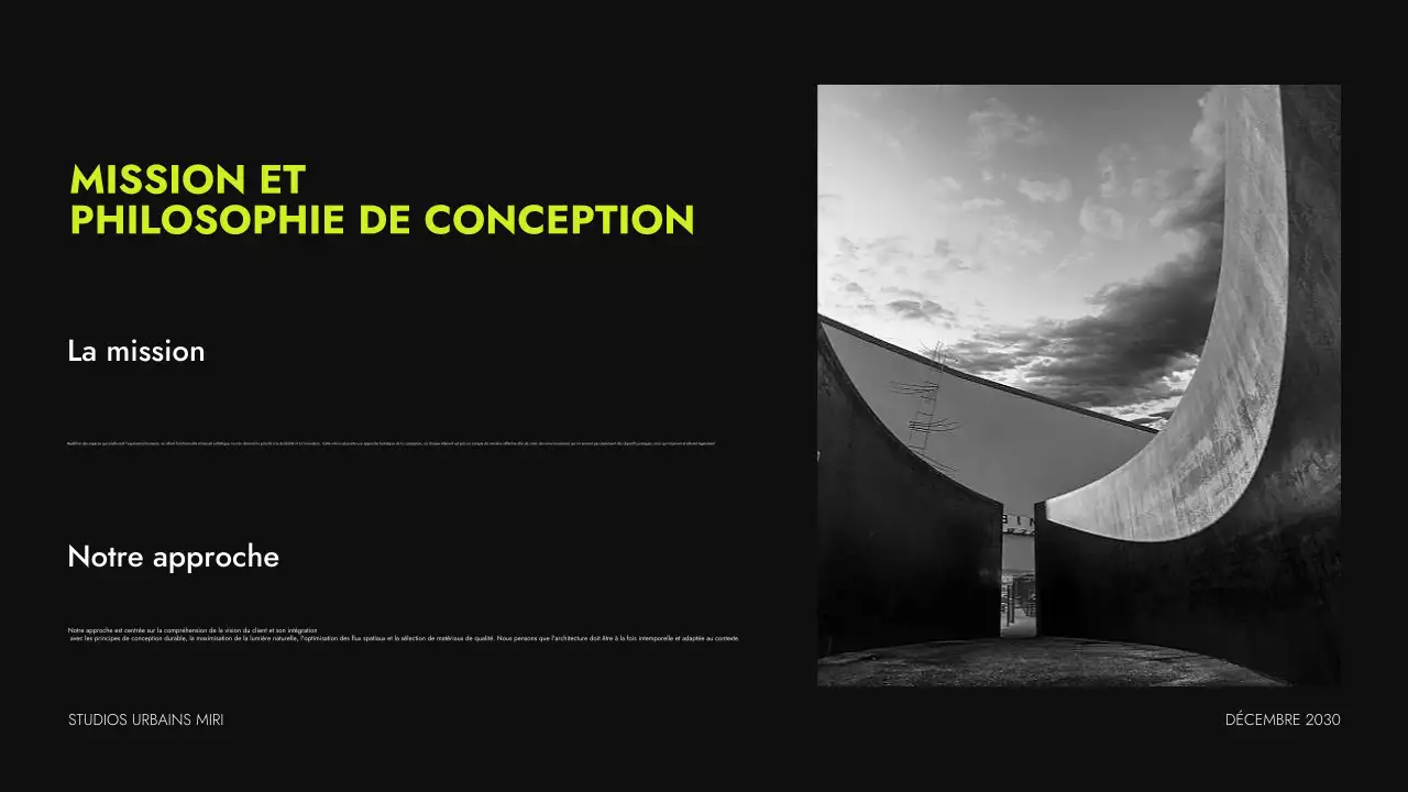 portefeuille d'architecture moderne en néon