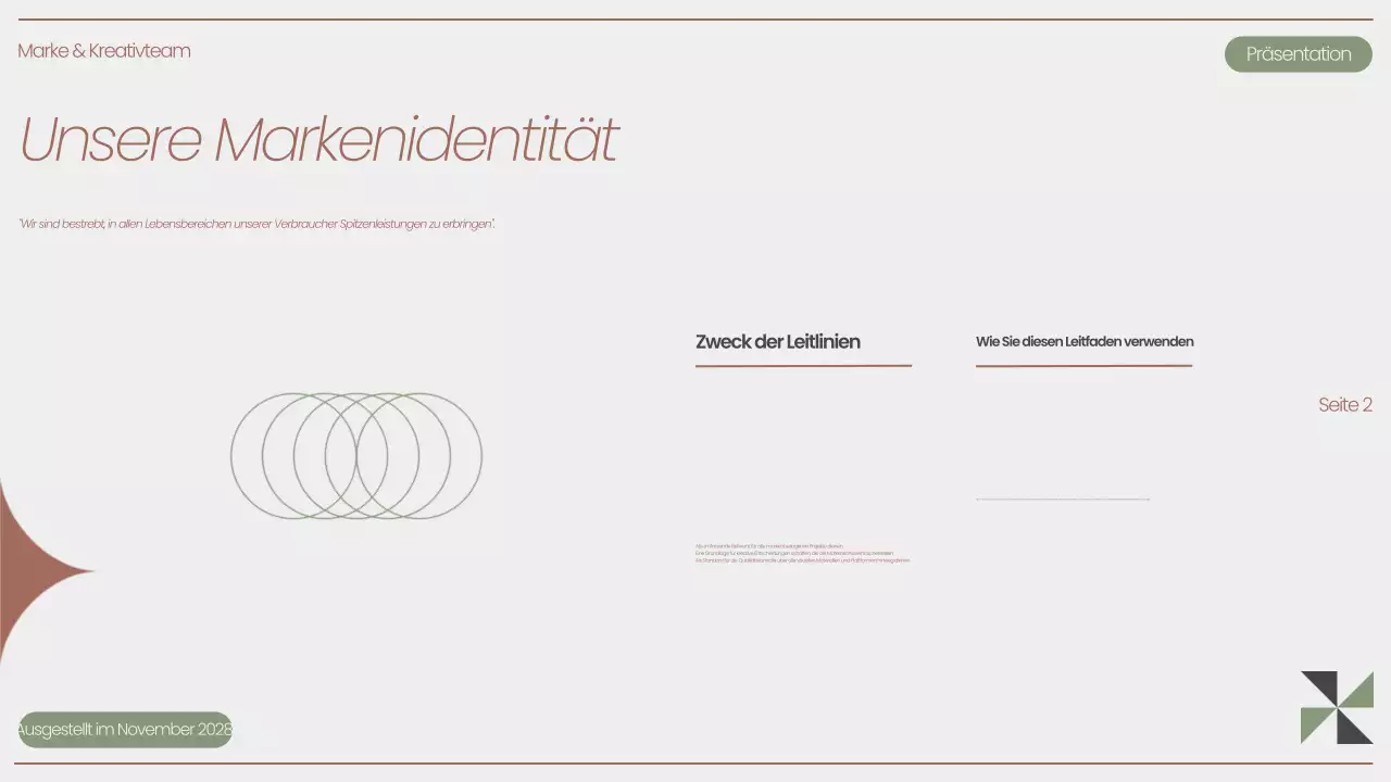 Gray Modern Brand Guideline Präsentation