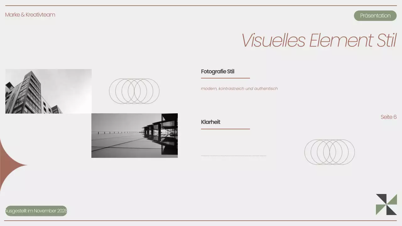 Gray Modern Brand Guideline Präsentation
