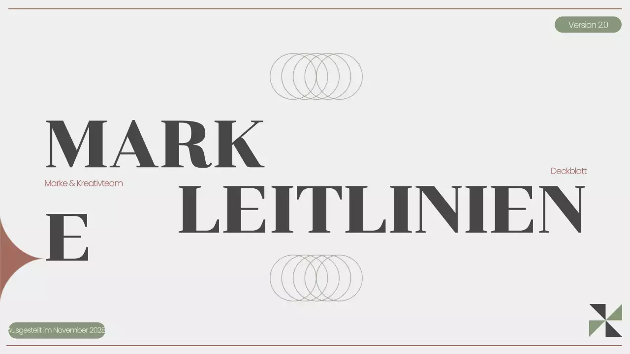 Gray Modern Brand Guideline Präsentation