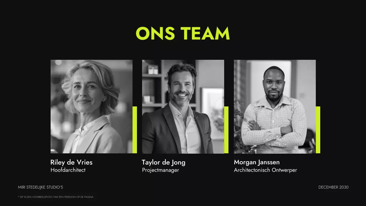 neon moderne architectuur portfolio