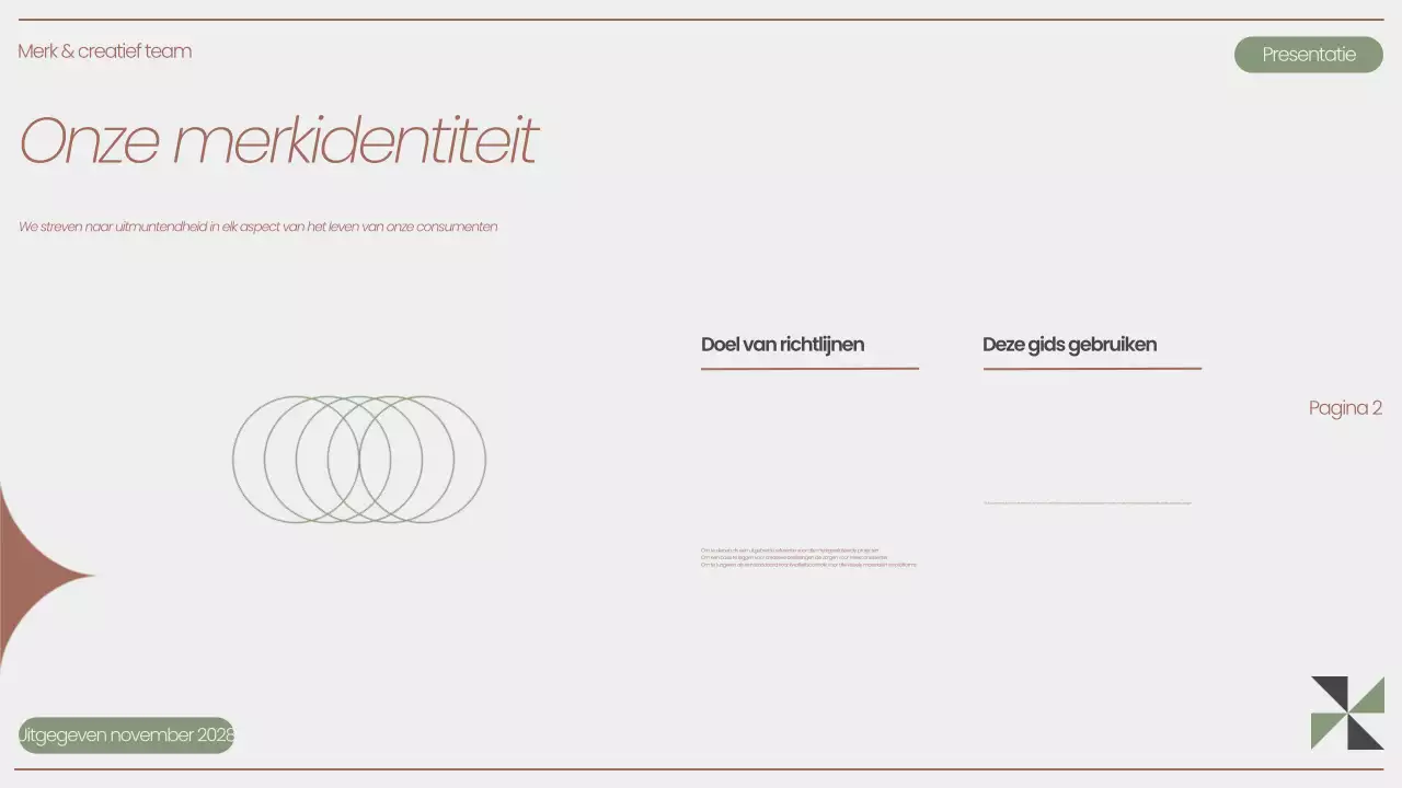 Presentatie Grijze Moderne Merkrichtlijn