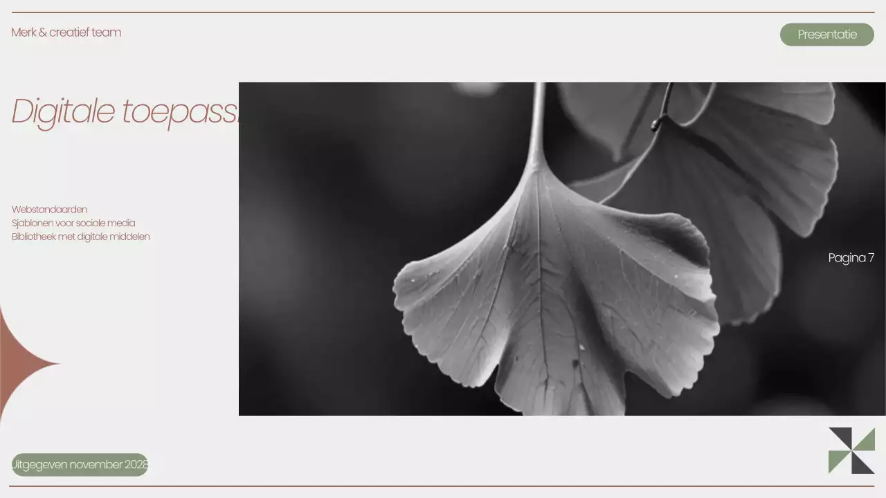 Presentatie Grijze Moderne Merkrichtlijn