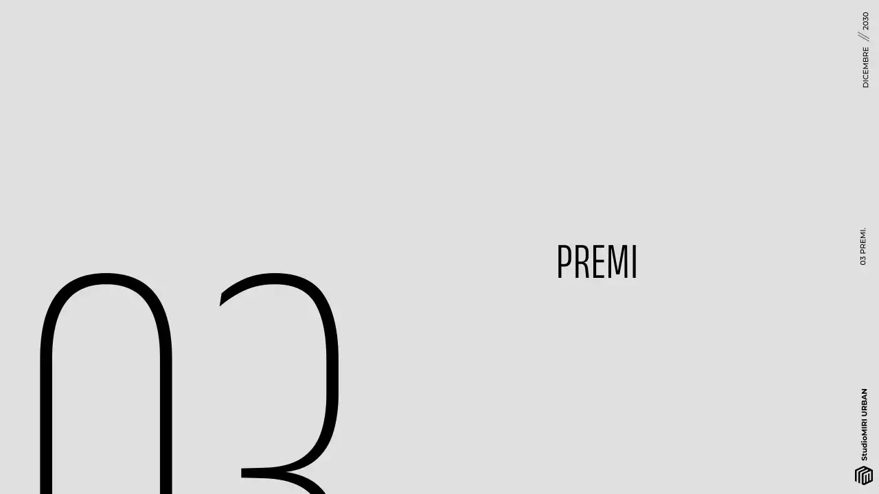 Presentazione del portafoglio di architettura moderna, grigia e minimalista