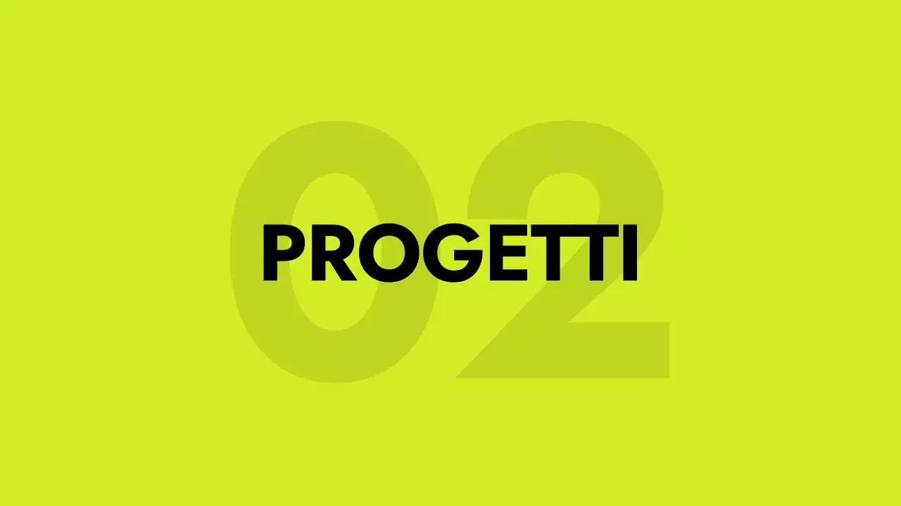 portfolio di architettura moderna al neon