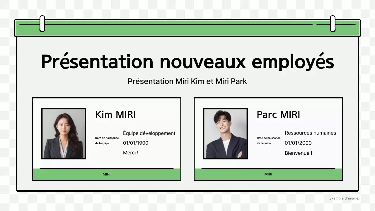 Publicité d'entreprise simple et abstraite