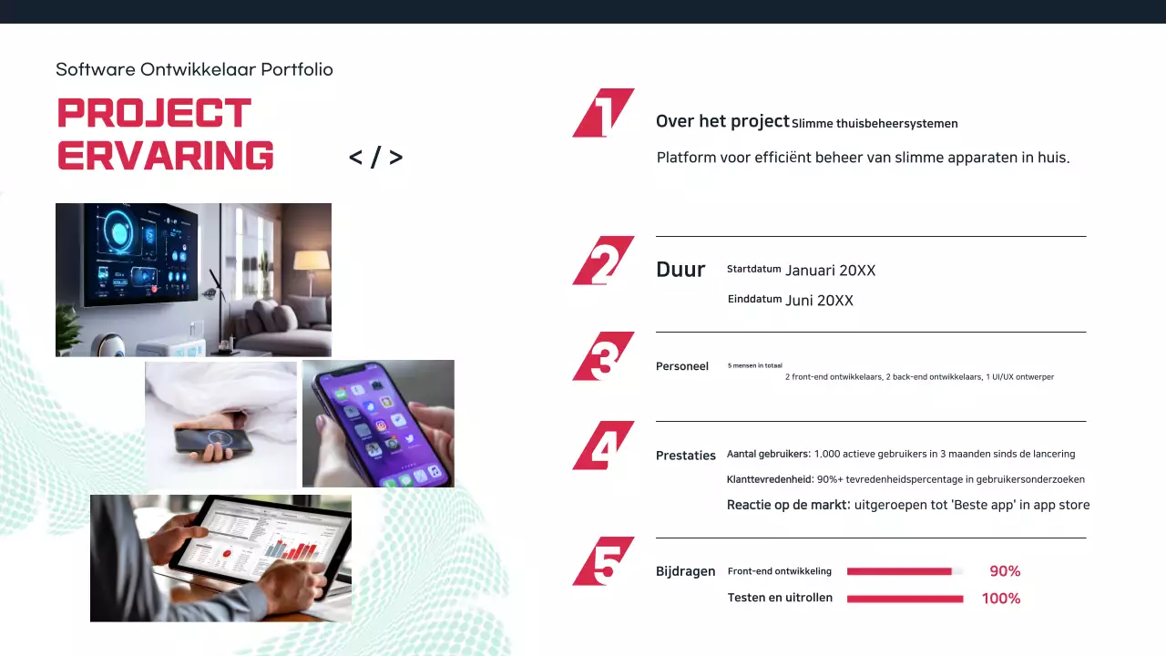 Mint Eenvoudige Software Portfolio