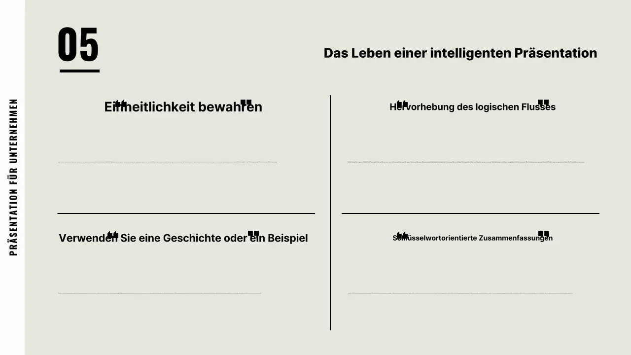 Beige Standard-Geschäftsbeschreibung