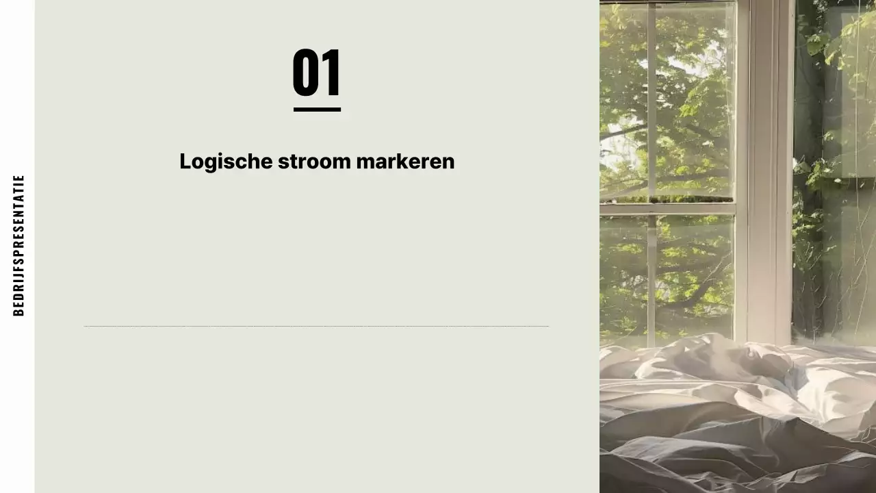 Beige standaard bedrijfsomschrijving