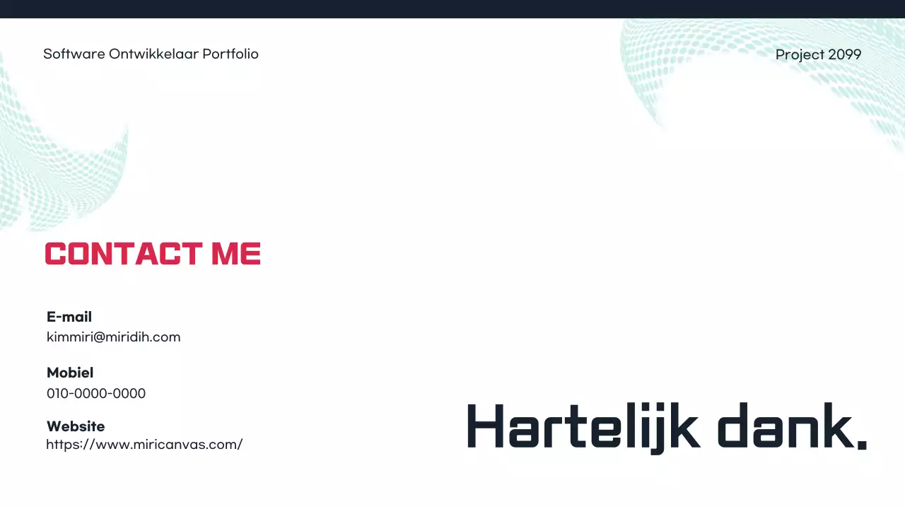 Mint Eenvoudige Software Portfolio